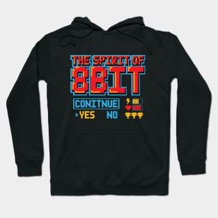 Retro 8Bit Gaming Design Hoodie